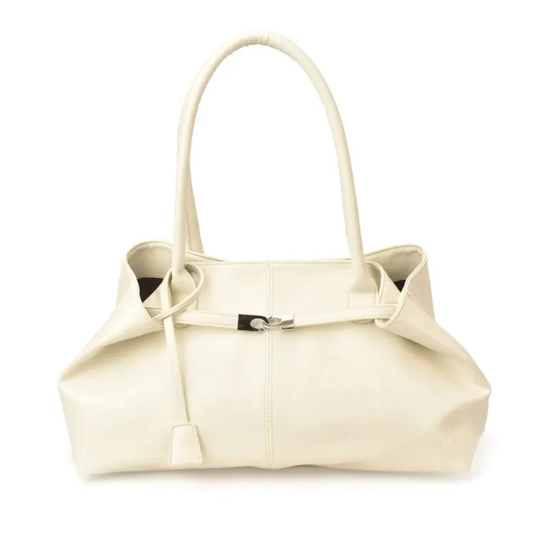 2026 New Large Capacity Soft Leather Pleated Women's Handbag Retro Commuter Tote Bag Quality Single Shoulder Slant Bag - Image 6