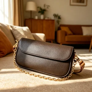 2026 Size: 23.5X12X4.3 cm no box New Model Versatile and Fashionable Real Leather Bag - Durable,High-Quality and Affordable
