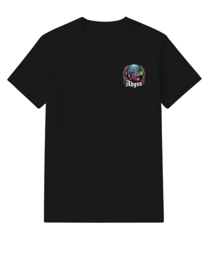 Abyss Deep Sea Fish Creepy Graphic T-Shirt - Image 3