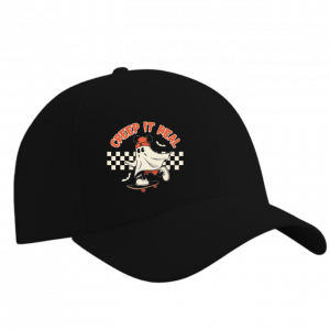 Creep It Real Funny Ghost Halloween Design Hat