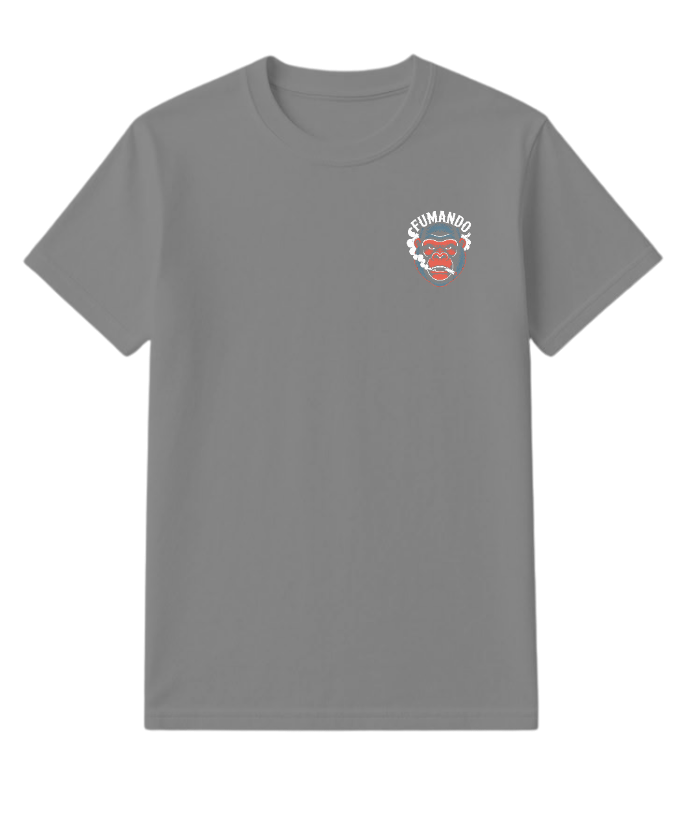 Fumando Gorilla Smoking Cigar Illustration T-Shirt - Image 4