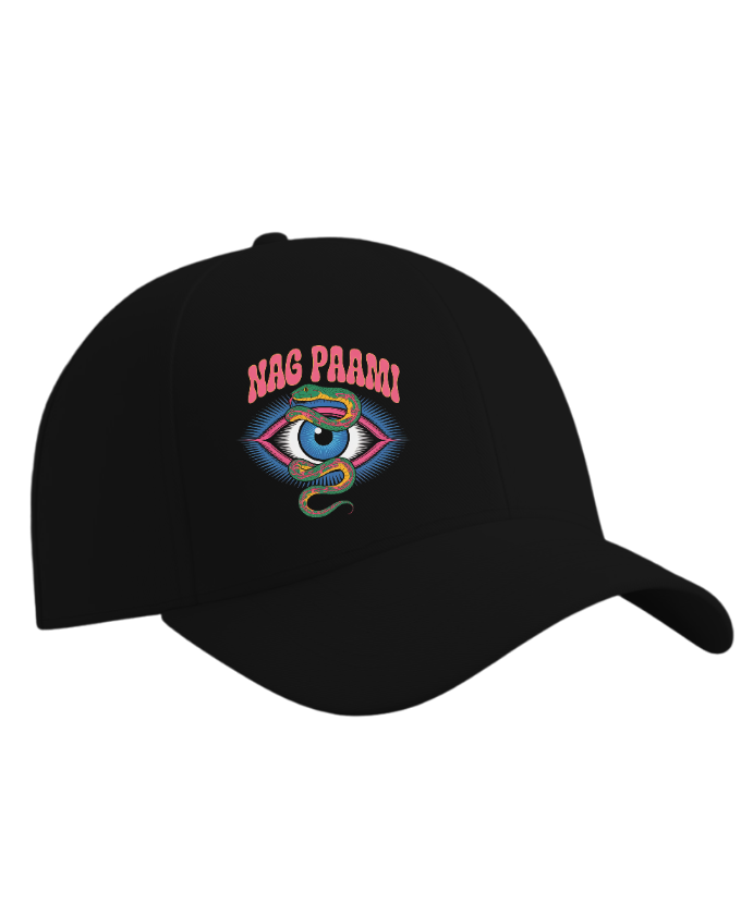 Nag Paami Eye Psychedelic Graphic Design Hat