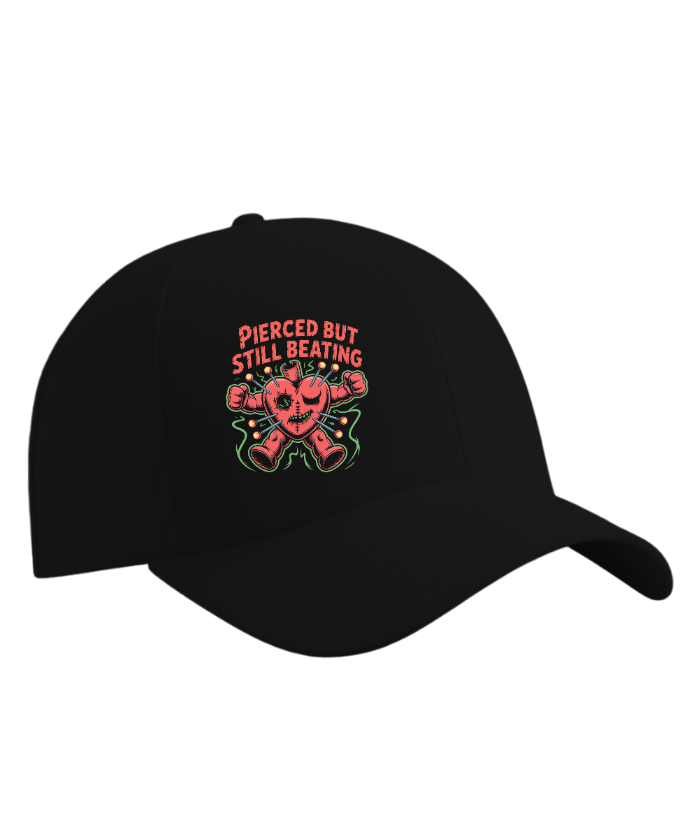 Pierced But Still Beating Heart Graphic Hat