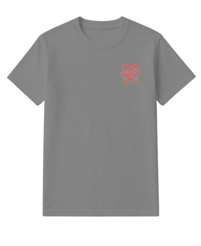 Pierced But Still Beating Heart Graphic T-Shirt - Image 4